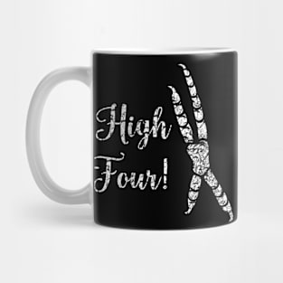 Parrot Footprint High Four, High Five Mug